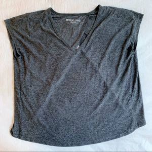new beyond yoga loose grey top